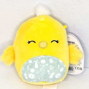 🐣 AIMEE 🐥 Yellow Chick wFloral Belly Easter 2024 Original Squishmallow ☆》NWT《☆